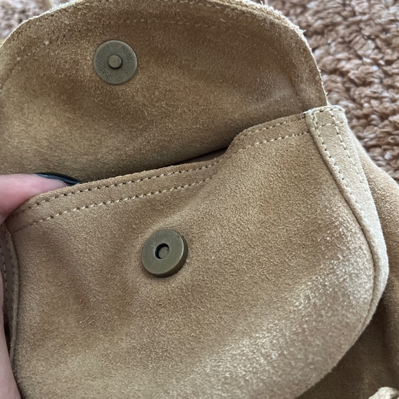 Vintage fringe suede bag - Picture 3 of 4